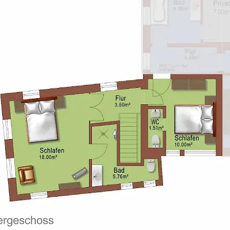 Apartment Oberstaader Maisonette Ohningen