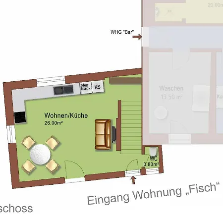Oberstaader Maisonette Apartment *